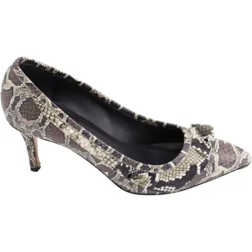 Excellent Condition Python Leather Pumps , female, Sizes: 6 UK - Isabel Marant Pre-owned - Modalova