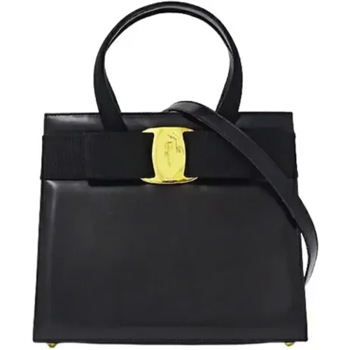 Pre-owned Leather handbags , female, Sizes: ONE SIZE - Salvatore Ferragamo Pre-owned - Modalova