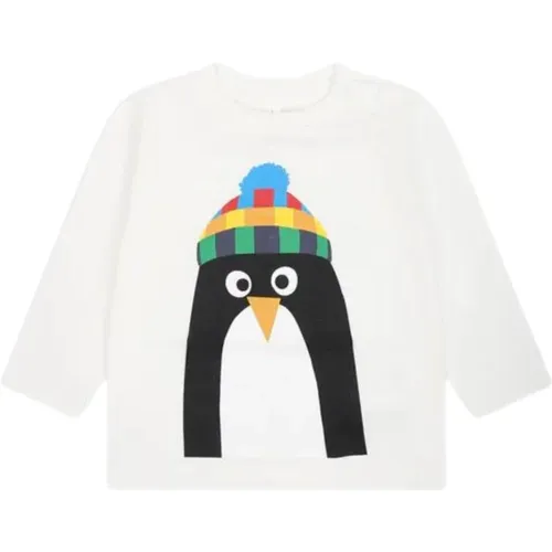 Langarm T-Shirt mit Pinguin-Print - Stella Mccartney - Modalova