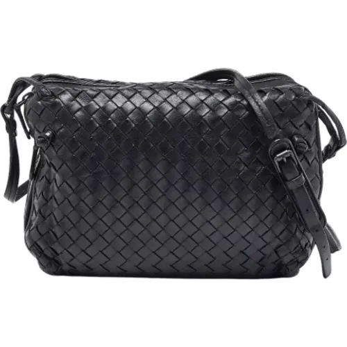 Pre-owned Leather crossbody-bags , female, Sizes: ONE SIZE - Bottega Veneta Vintage - Modalova