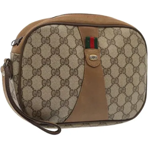 Pre-owned Canvas clutches , female, Sizes: ONE SIZE - Gucci Vintage - Modalova