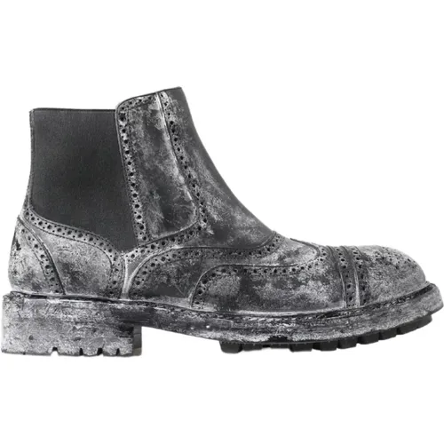 Ankle Boots , Herren, Größe: 43 1/2 EU - Dolce & Gabbana - Modalova