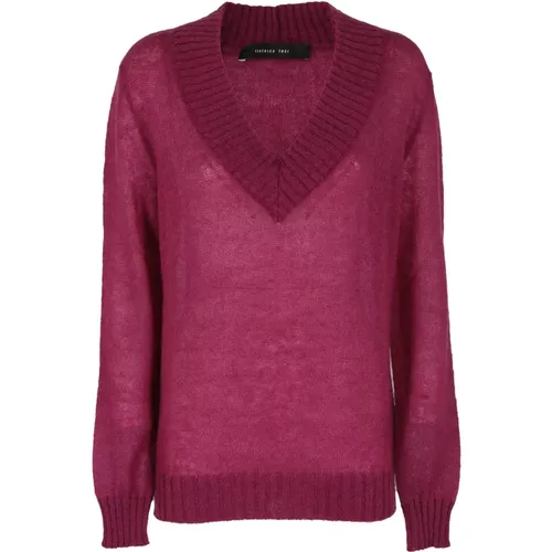 Stylish Knitwear Collection , female, Sizes: M - Federica Tosi - Modalova