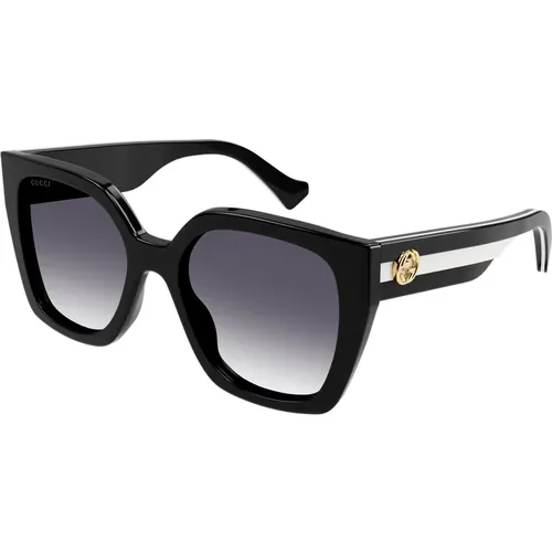 Quadratische Sonnenbrille Trendy Urban Style , unisex, Größe: 55 MM - Gucci - Modalova