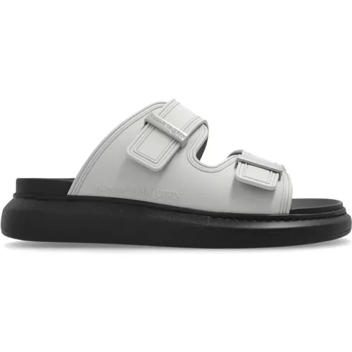 Gummiflipflops , Herren, Größe: 43 EU - alexander mcqueen - Modalova