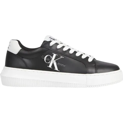 Chunky Lace-up Sneakers , female, Sizes: 7 UK, 6 UK, 4 UK, 3 UK, 8 UK, 5 UK - Calvin Klein Jeans - Modalova