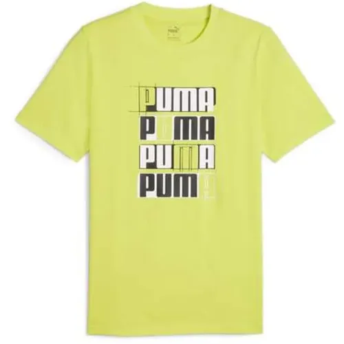 Logo Lab Herren T-Shirt , Herren, Größe: 2XL - Puma - Modalova