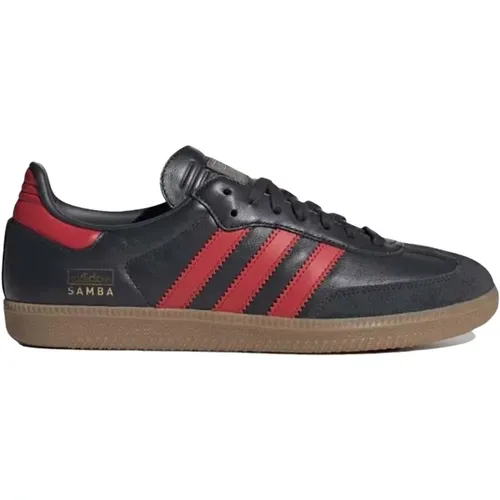 Samba OG Sneakers , male, Sizes: 6 2/3 UK, 10 UK, 4 UK, 5 1/3 UK, 3 1/3 UK, 4 2/3 UK, 2 2/3 UK - Adidas - Modalova