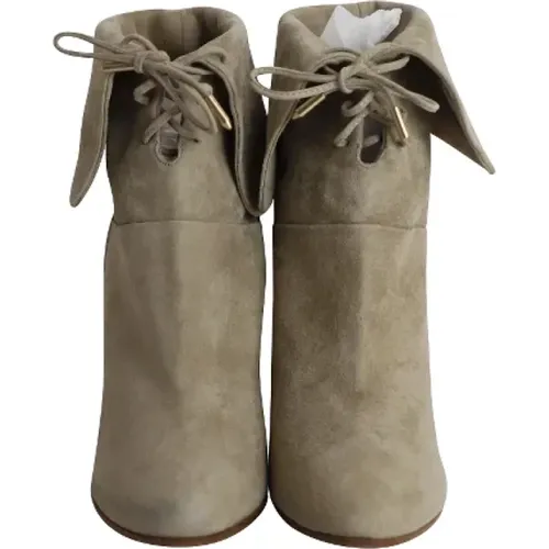 Pre-owned Wildleder boots - Aquazzura Pre-owned - Modalova