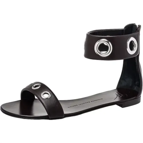 Pre-owned Leder sandals , Damen, Größe: 38 EU - Giuseppe Zanotti Pre-owned - Modalova