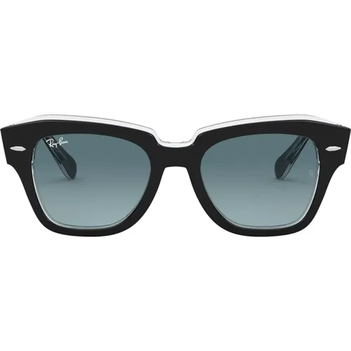 Rb2186 Sonnenbrille State Street Polarisiert State Street Polarisiert , Damen, Größe: 49 MM - Ray-Ban - Modalova