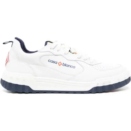 Low Top Court Sneakers , male, Sizes: 10 UK, 8 UK, 11 UK, 7 UK - Casablanca - Modalova