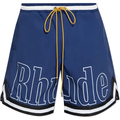 Logo-Shorts , Herren, Größe: M - Rhude - Modalova