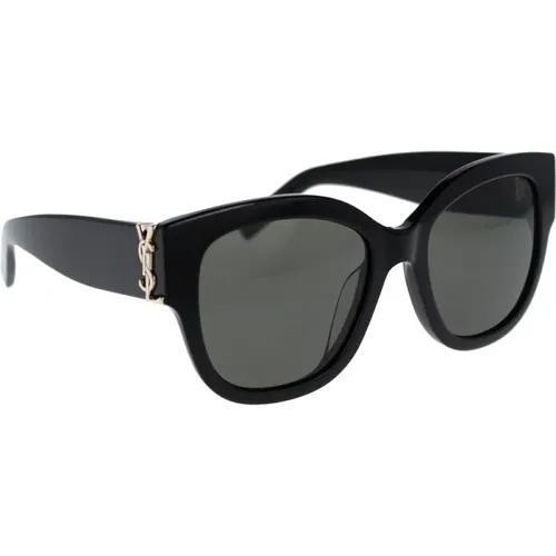 Chic Sunglasses for Fashion-Forward Women , female, Sizes: 56 MM - Saint Laurent - Modalova