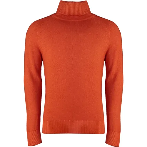 Luxuriöser Cashmere Rollkragenpullover , Herren, Größe: M - Malo - Modalova