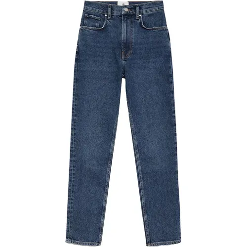 Schmale High Rise Knöchel Jeans , Damen, Größe: W27 - Anine Bing - Modalova