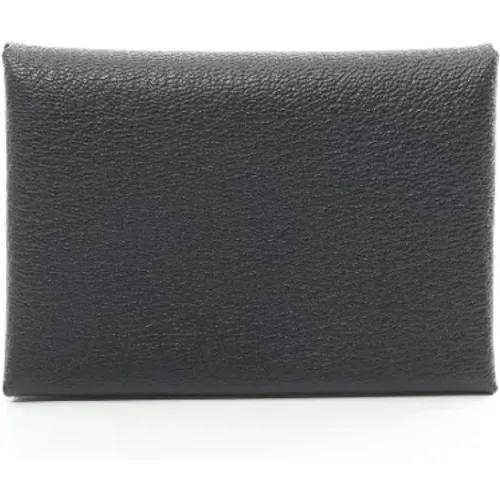 Pre-owned Leather wallets , female, Sizes: ONE SIZE - Hermès Vintage - Modalova