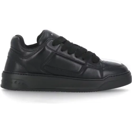 Leather Sneakers with Raised Sole , male, Sizes: 7 UK, 8 UK, 9 UK, 6 1/2 UK, 5 UK, 8 1/2 UK, 7 1/2 UK, 5 1/2 UK, 10 UK, 6 UK - Hogan - Modalova