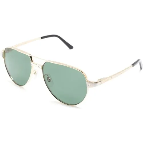 Ct0425S 002 Sunglasses , male, Sizes: 59 MM - Cartier - Modalova