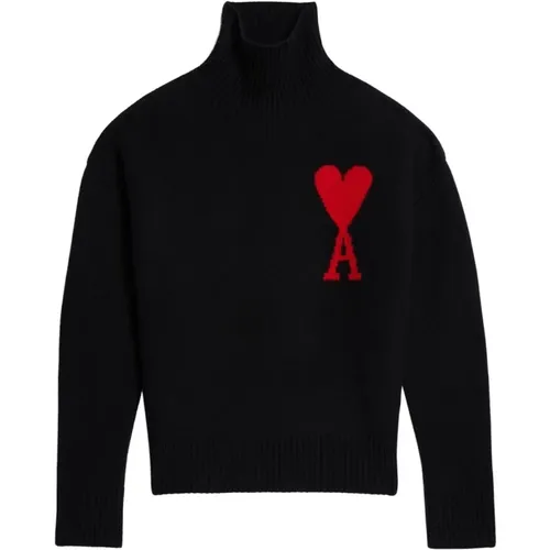 Sweaters , male, Sizes: S, L, M, XS - Ami Paris - Modalova