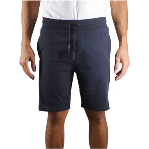 Blaue Seitenlogo Baumwollshorts , Herren, Größe: L - Cerruti 1881 - Modalova