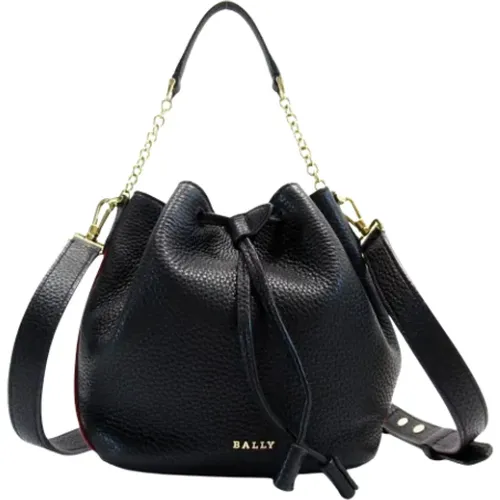 Pre-owned Leather handbags , female, Sizes: ONE SIZE - Bally Pre-owned - Modalova