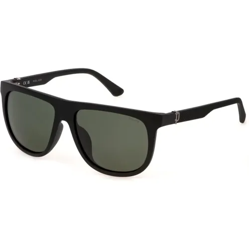 Matte Sunglasses with Smoke Lenses - Police - Modalova