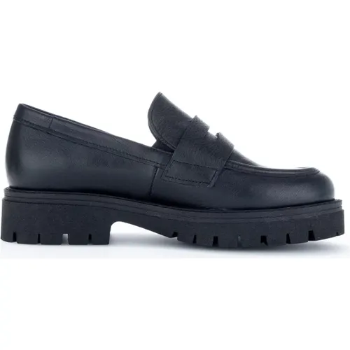 Schwarze Geschlossene Loafers für Damen , Damen, Größe: 41 EU - Gabor - Modalova