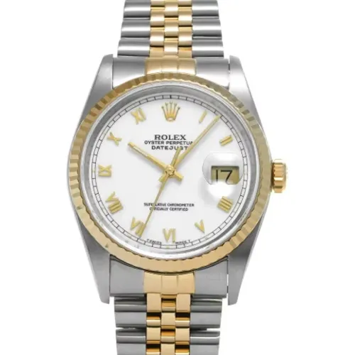 Pre-owned Yellow Gold watches , male, Sizes: ONE SIZE - Rolex Vintage - Modalova