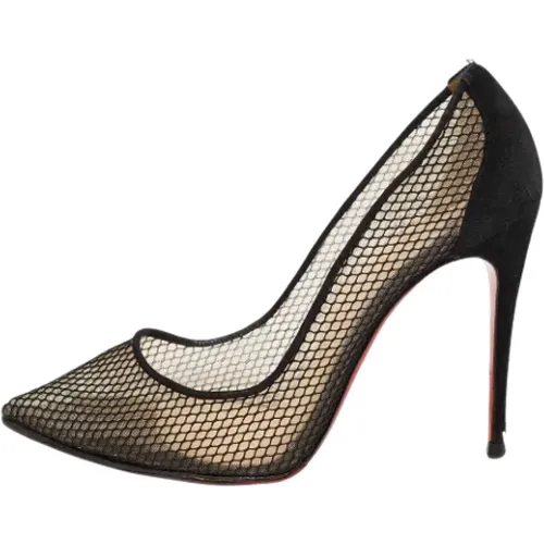 Pre-owned Gittergewebe heels , Damen, Größe: 37 1/2 EU - Christian Louboutin Pre-owned - Modalova