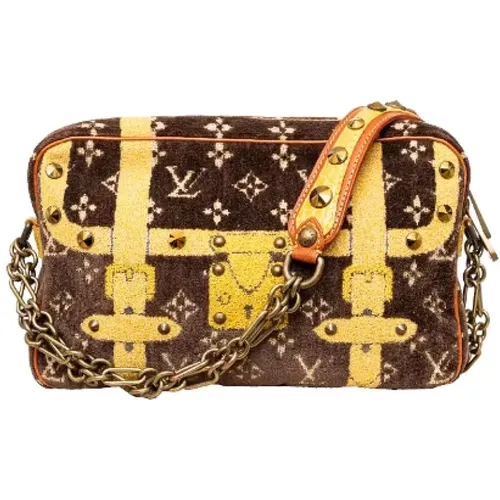 Pre-owned Leather louis-vuitton-bags , female, Sizes: ONE SIZE - Louis Vuitton Vintage - Modalova