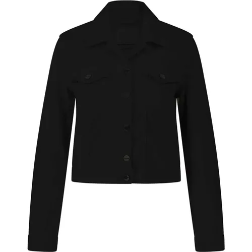 Cotton Denim Jacket , female, Sizes: M, L, XL, S, XS - Rich & Royal - Modalova