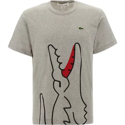 Lässiges Baumwoll-T-Shirt , Herren, Größe: M - Comme des Garçons - Modalova