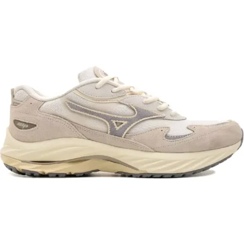 Herren Low-Top Sneakers Grau Rider , Herren, Größe: 42 EU - Mizuno - Modalova