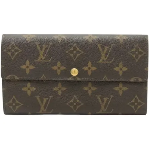 Pre-owned Canvas wallets , female, Sizes: ONE SIZE - Louis Vuitton Vintage - Modalova