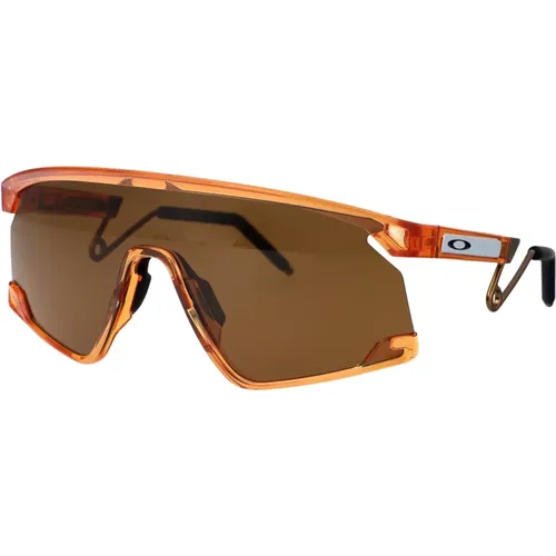 Metall-Sonnenbrille für Männer , Herren, Größe: 39 MM - Oakley - Modalova