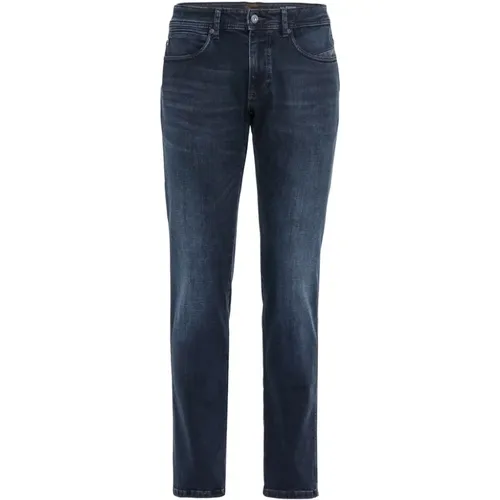 Slim Fit Jeans aus Baumwollmischgewebe , Herren, Größe: W31 L32 - camel active - Modalova