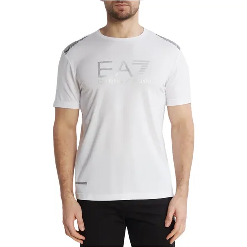 T-Shirts and Polos for Men , male, Sizes: XL, M, L - Emporio Armani EA7 - Modalova