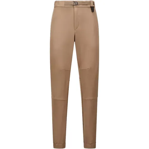 Slim-fit Cuffed Trousers , male, Sizes: L, M - Moncler - Modalova