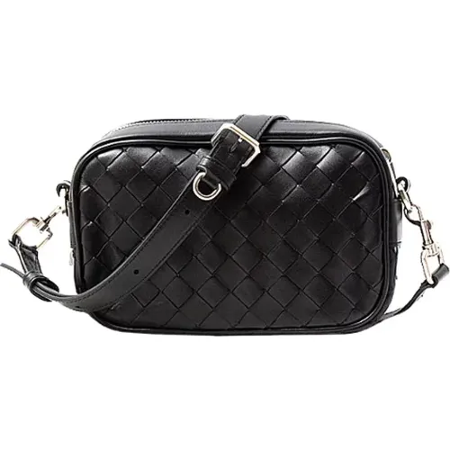 Pre-owned Leather crossbody-bags , female, Sizes: ONE SIZE - Bottega Veneta Vintage - Modalova