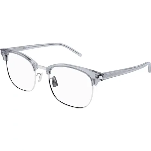 Grey Eyewear Frames SL 104/F Sunglasses , unisex, Sizes: 54 MM - Saint Laurent - Modalova