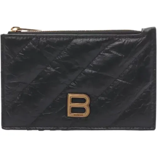 Pre-owned Leather wallets , female, Sizes: ONE SIZE - Balenciaga Vintage - Modalova