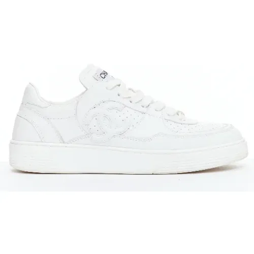 Pre-owned Leder sneakers - Chanel Vintage - Modalova