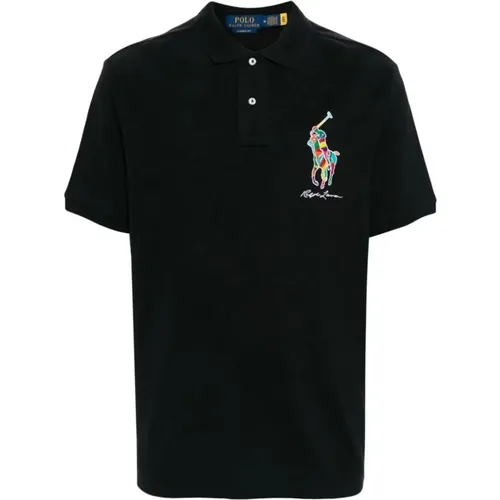 Schwarzes Casual Polo Shirt,Weißes Casual Polo Shirt Männer - Polo Ralph Lauren - Modalova