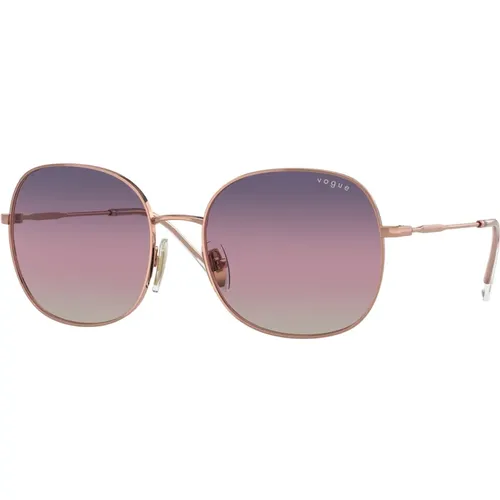 Metallgestell Sonnenbrille Dreifach Verlaufsgläser - Vogue - Modalova