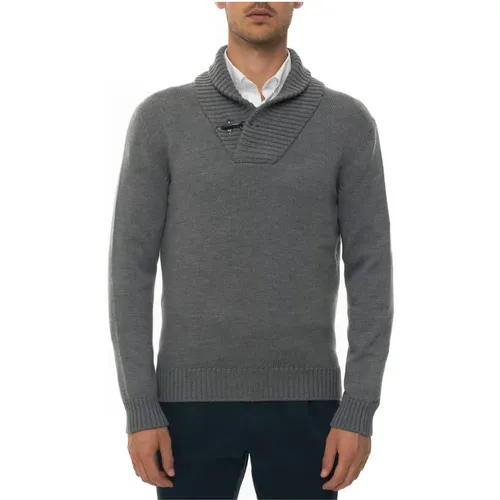 Wool jumper , male, Sizes: XL - Fay - Modalova