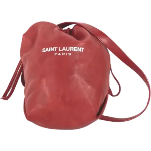 Pre-owned Leather shoulder-bags , female, Sizes: ONE SIZE - Yves Saint Laurent Vintage - Modalova