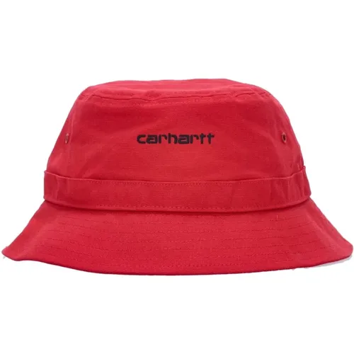 Schwarzer Rocket Script Bucket Hat , unisex, Größe: S/M - Carhartt WIP - Modalova