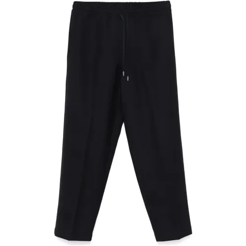 Wool Tapered Trousers , male, Sizes: M, L, XL, S - Costumein - Modalova