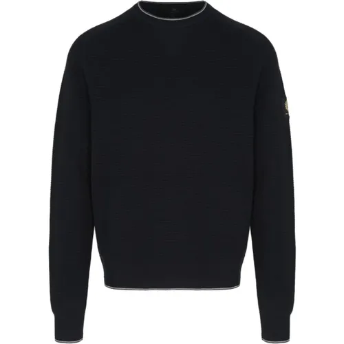 Crewneck Sweater Cotton Lightweight , male, Sizes: L, 2XL - Belstaff - Modalova